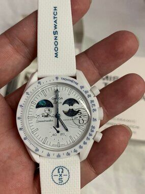 Swatch x Omega Mission To The Moon Phase
